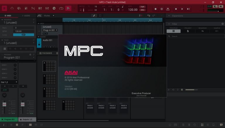 AKAI Professional – MPC Software 2.5.0 STANDALONE, AAX, VST x64