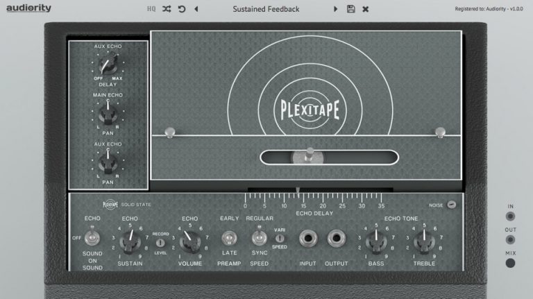 Audiority – PlexiTape v1.0.1 VST, VST3, AAX, AU