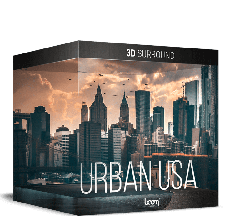 Boom Library – Urban USA 3D Surround Edition (WAV)