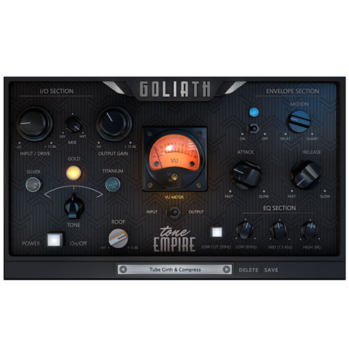Tone Empire – Goliath v1.1.0 VST, AAX, AU WiN.OSX x86 x64