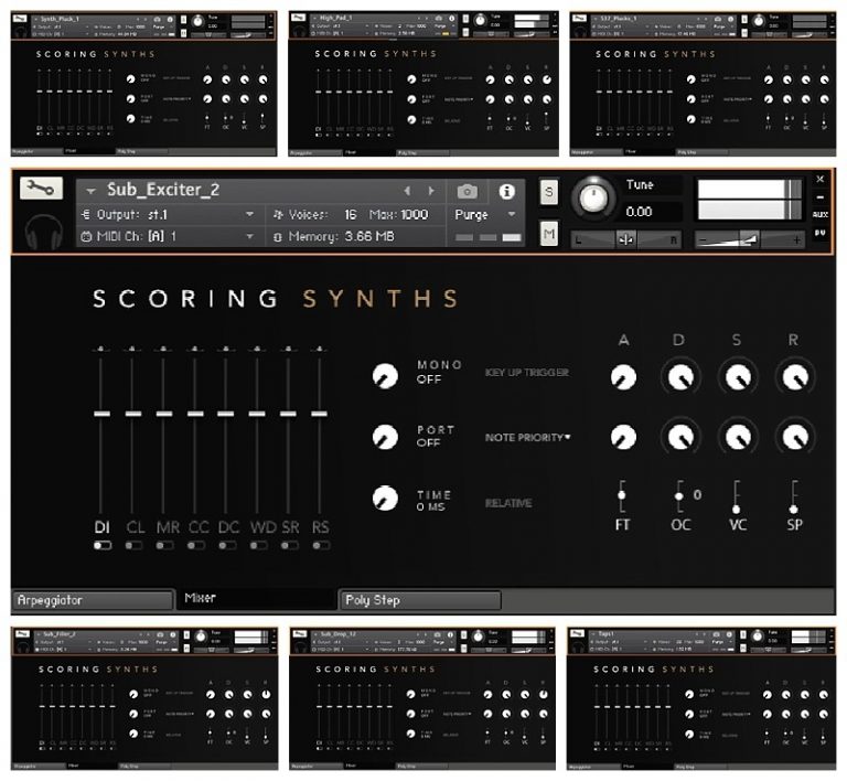 Audio Ollie – Scoring Synths (KONTAKT)