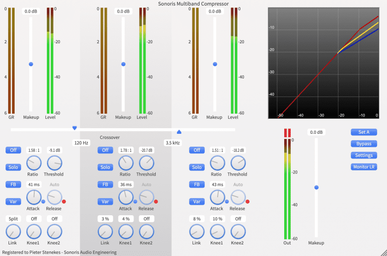 Sonoris – Multiband Compressor 1.0.0 VST, VST3, RTAS, AAX, AU WIN.OSX x86 x64