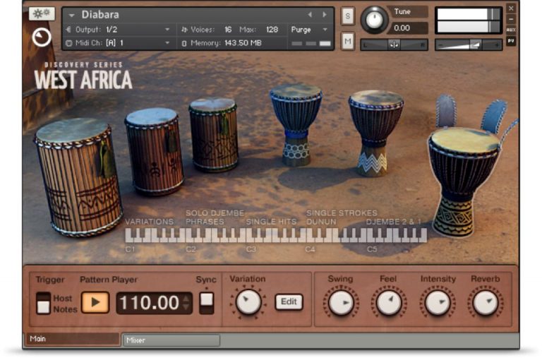 West Africa v1.4 (KONTAKT)