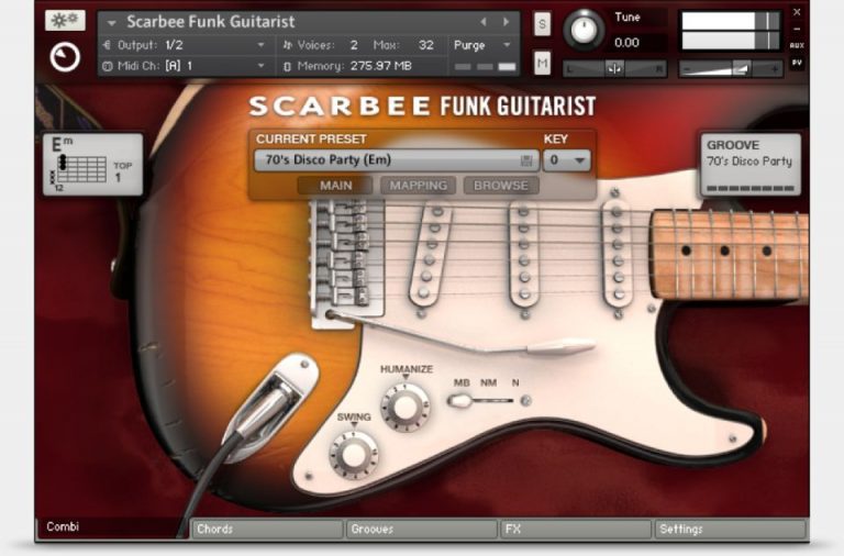 Native Instruments – Scarbee Funk Guitarist v1.2 (KONTAKT)