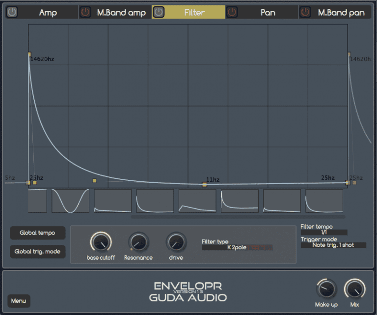 Guda Audio – EnvelopR 1.4 VST, AU WIN.OSX x86 x64