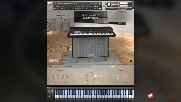e-instruments – Session Keys Electric S (KONTAKT)