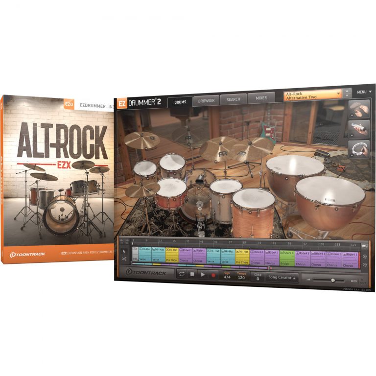 Toontrack – Toontrack – Alt-Rock EZX v 1.0.0