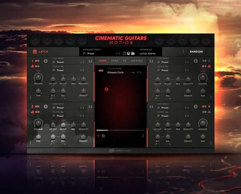 Sample Logic – Cinematic Guitars Motion (KONTAKT)
