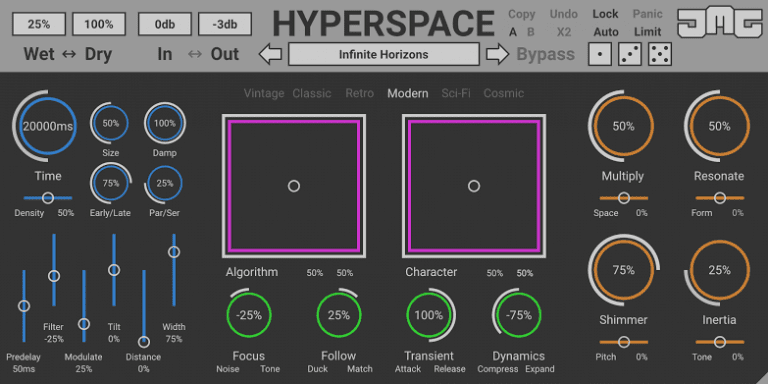 United Plugins & JMG Sound – Hyperspace v1.4 VST, VST3, AAX, AU WIN.OSX x86 x64