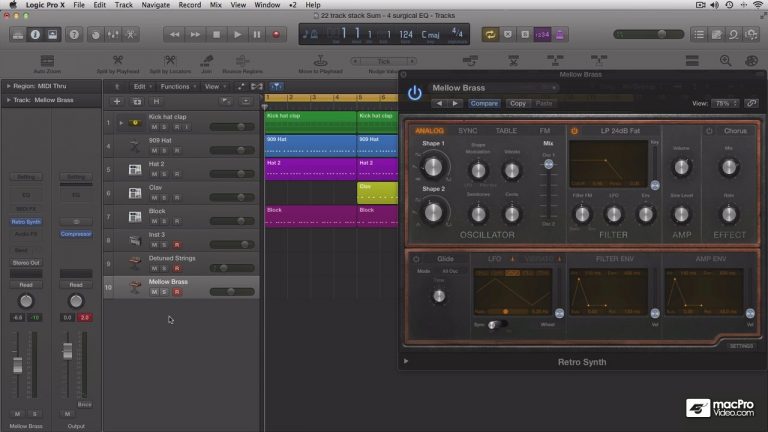 [ADSR Sounds] Working with Pitch in Logic Pro X