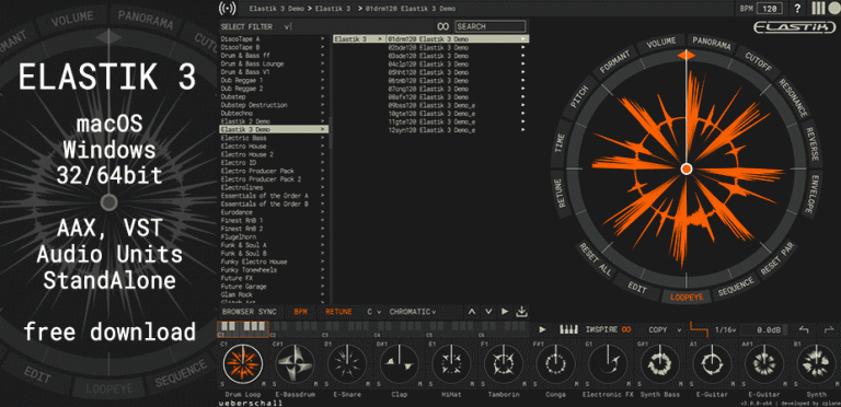 Ueberschall – Elastik 3.1.1 STANDALONE, VSTi, VSTi3, AAX x86 x64