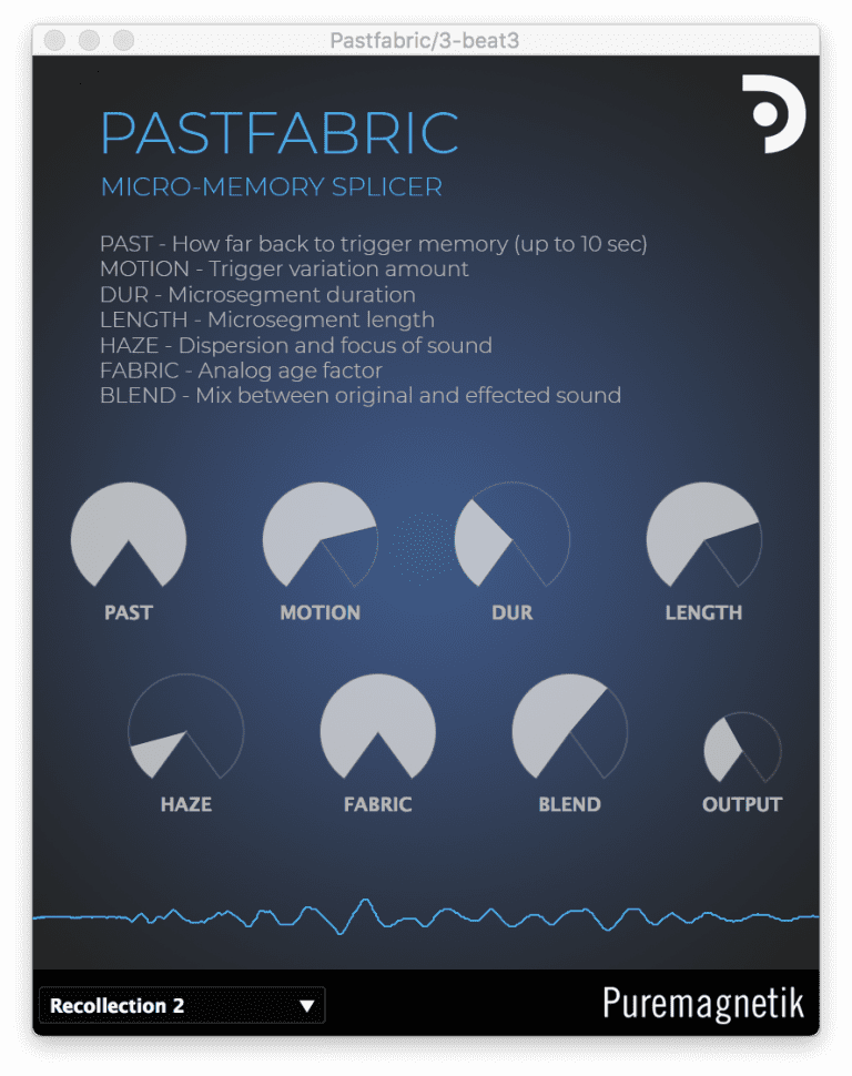 Puremagnetik – Pastfabric 1.0.1 VST, AU macOS, 1.0.2 VST WIN x64