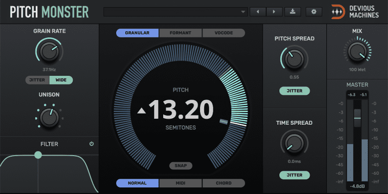 Devious Machines – Pitch Monster v1.0.20 VST, VST3, AAXx86 x64