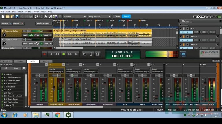 Acoustica – Mixcraft 9 Recording Studio v9.0 Build 436 Final [2019, MlRus] – sequencer