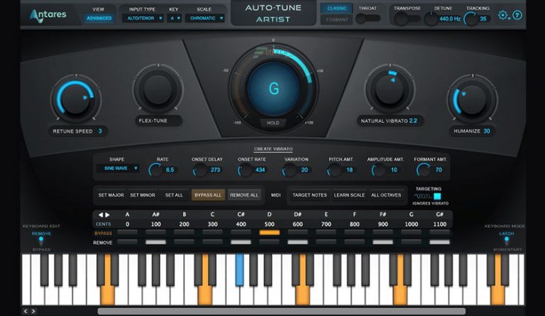 Antares – Auto-Tune Pro 9.1.0 rev. 2 VST, VST3, AAX x64