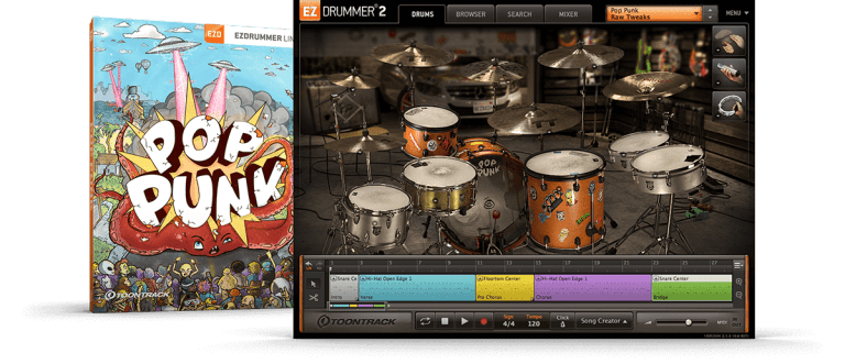 Toontrack – Pop-Punk EZX (SOUNDBANK)