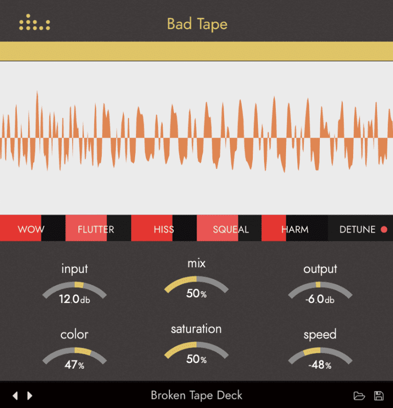 Denise Audio – Bad Tape 1.0.1 VST, VST3, AAX, AU WIN.OSX x86 x64