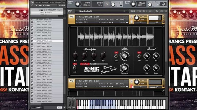 Sonic Mechanics – Classic Guitar Licks (Kontakt, REX2, WAV)
