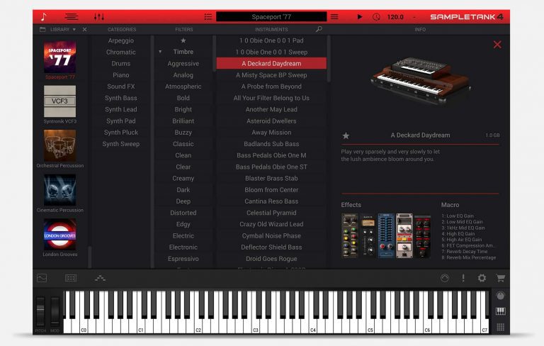 IK Multimedia – Spaceport 77 Sound Content (SAMPLETANK 4)