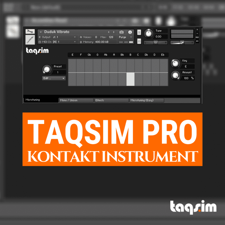 TAQS.IM – TAQSIM Kontakt Pro Lead Sounds (KONTAKT)