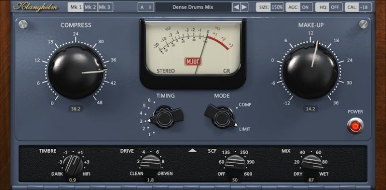 Klanghelm – MJUC variable-tube compressor 1.4.1 VST, AAX, AU WIN.OSX x64