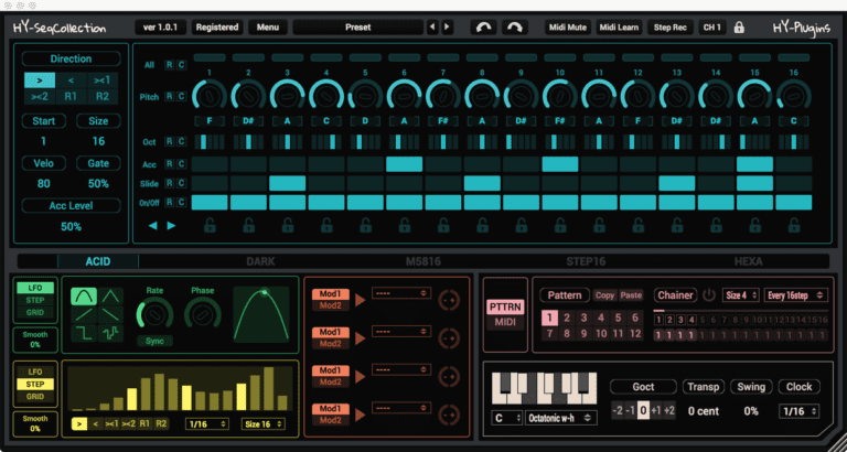 HY-Plugins – HY-SeqCollection2 v1.2.0 VST, AU x86 x64
