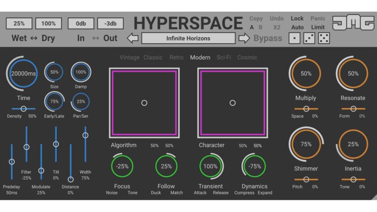 United Plugins & JMG Sound – Hyperspace 1.6 VST, VST3, AAX x64