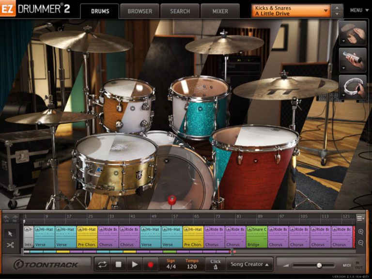 Toontrack – Kick & Snares EZX (SOUNDBANK)