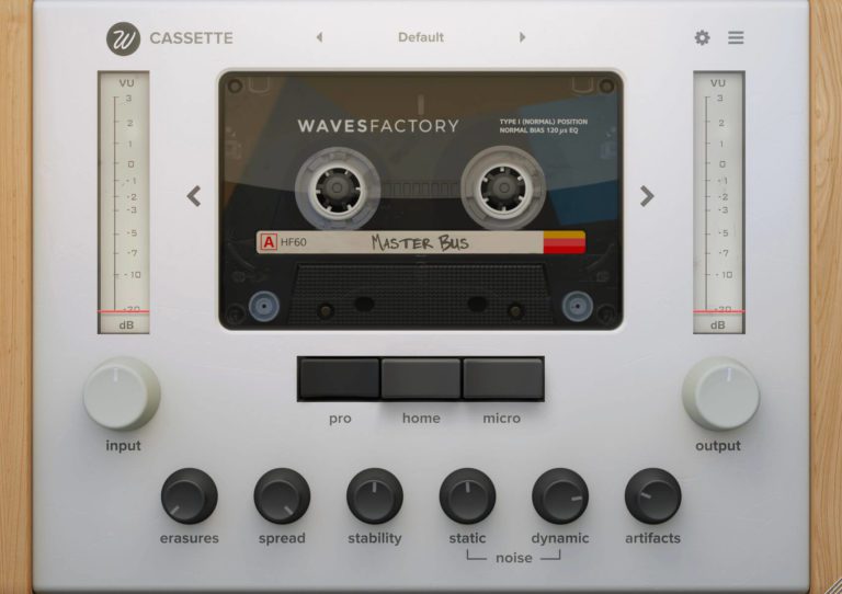 Wavesfactory – Cassette 1.0.2 VST, VST3, AAX x64