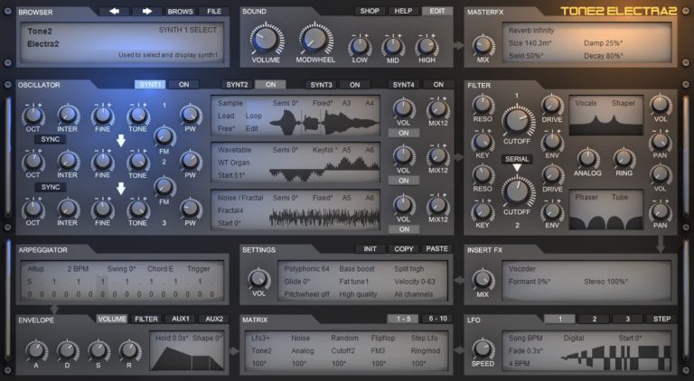 Tone2 – Electra 2.7.5 STANDALONE, VSTi x64