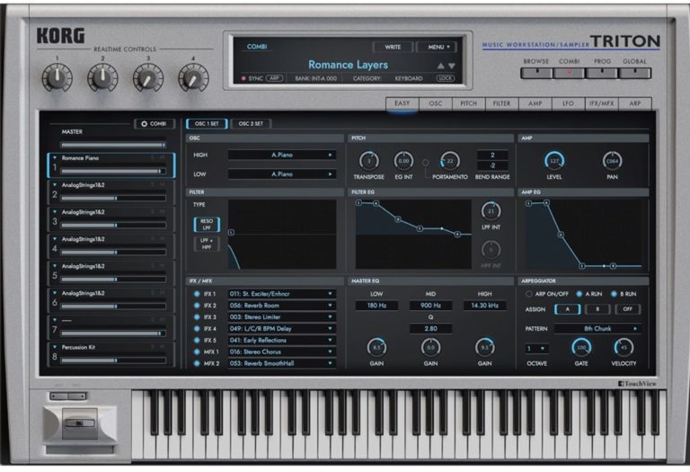 KORG – TRITON 1.0.0 STANDALONE, VSTi x64