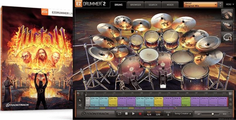 Toontrack – Metal! EZX v1.5.4 (SOUNDBANK)