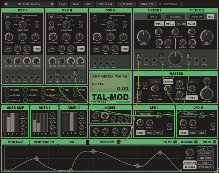 Togu Audio Line – TAL-Mod 1.5.2 VSTi, VSTi3, AAX, AUi WIN.OSX x64
