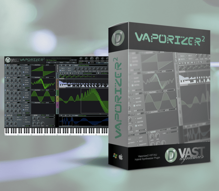 VAST Dynamics – Vaporizer2 v2.6.1 VSTi, VSTi3, AUi WIN.OSX x86 x64