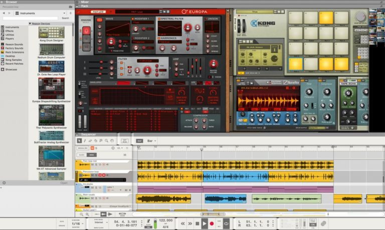Propellerhead – Reason 10.4d4 build 9 878 x64