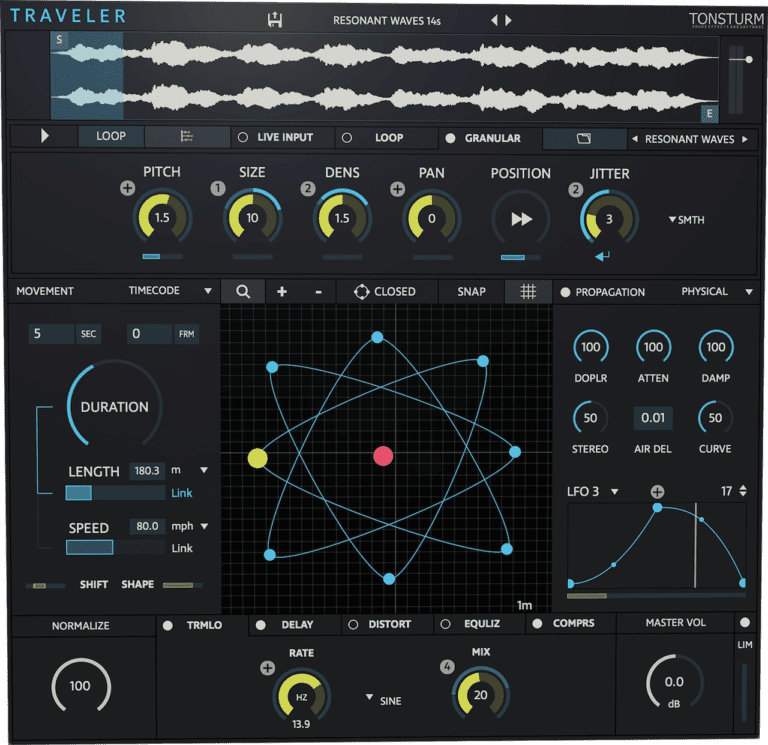 Tonsturm – TRAVELER 1.1.1 VST, AAX, x64  NO INSTALL