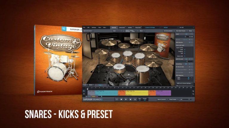 Toontrack – Custom & Vintage SDX Update v1.5.0