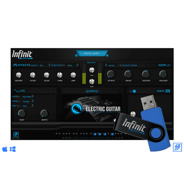 Infinit Essentials – Infinit Guitars VSTi, AUi WIN.OSX x86 x64