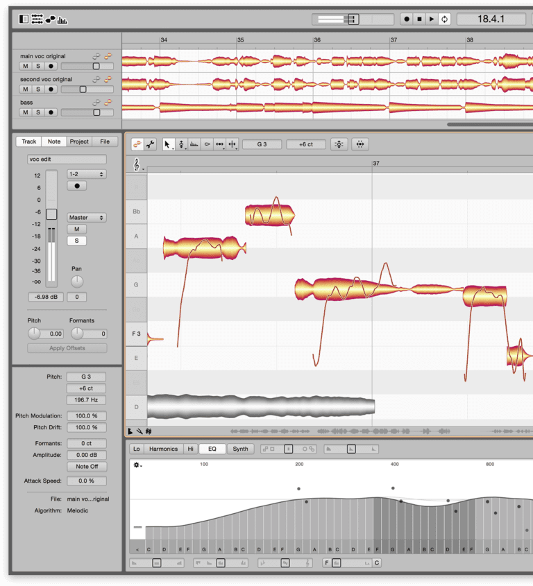 Celemony – Melodyne Studio 4 v4.2.4.001 VST, VST3, RTAS, AAX x86 x64