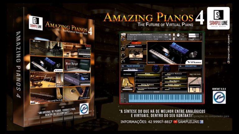 Sample Line – Amazing Pianos 4 (KONTAKT)