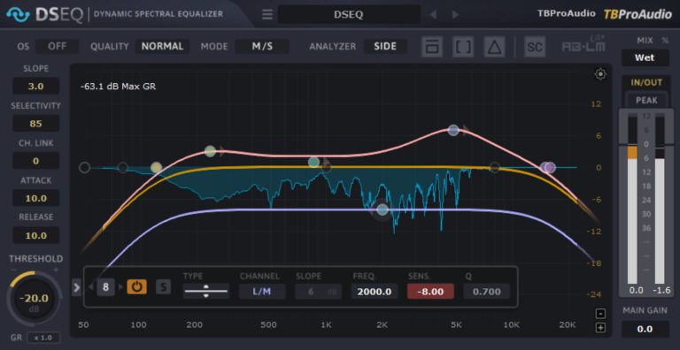 TBProAudio – DSEQ 1.0.4 VST, VST3, RTAS, AAX x86 x64
