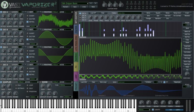 VAST Dynamics – Vaporizer2 v3.0.3 VSTi, VSTi3, AUi WIN.OSX x86 x64