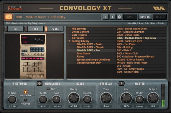 Wave Arts Convology XT-Mixing Mastering Reverbhttps