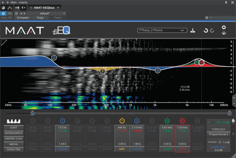 MAAT – thEQblue 2.1.0 VST, VST3, AAX x86 x64