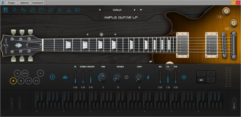 Ample Sound – Ample Guitar LP III 3.1.0 STANDALONE, VSTi, VSTi3, AAX, AUi WIN.OSX x64