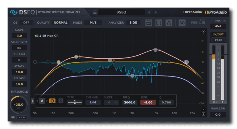 TBProAudio – DSEQ 1.3.2 VST, VST3, RTAS, AAX x86 x64