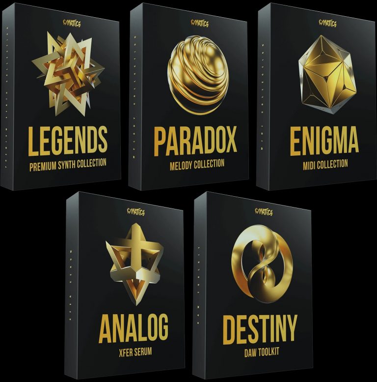 Cymatics – Legends (MIDI, WAV, SERUM, LOGIC, ABLETON, FL STUDIO)