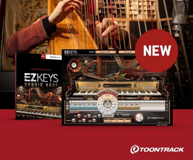 Toontrack – EZkeys Hybrid Harp 1.0.1 STANDALONE, VSTi, AAX, AUi WIN.OSX x86 x64