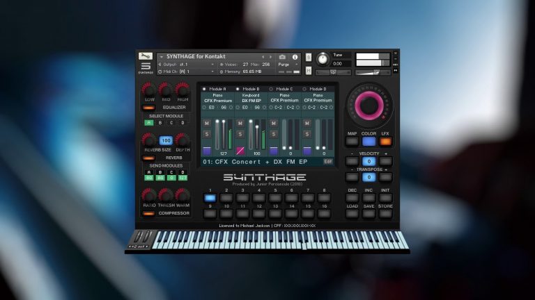 Junior Porciuncula – SYNTHAGE v1.4 (KONTAKT)