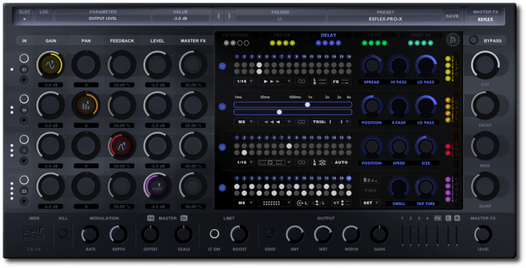 stw audio – REFLEX PRO X 1.0.2 VST, VST3, AAX, AU WIN.OSX x86 x64